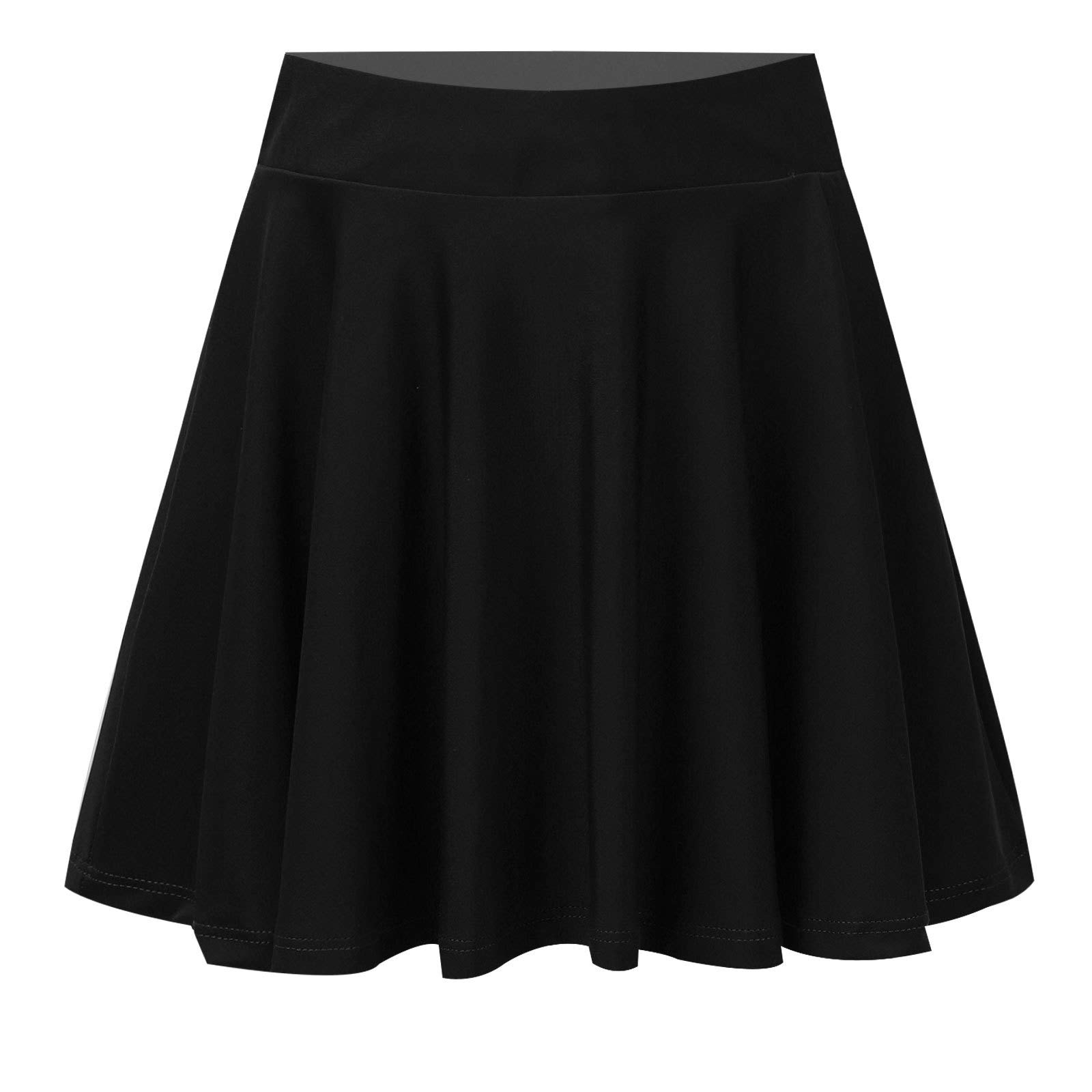 MSemis Falda Corta Plisada Uniforme Colegiala para Niñas Falda Pantalón Escolar Chicas Faldas Deportivas Tenis Skating Traje Disfraz Estudiante Colegio
