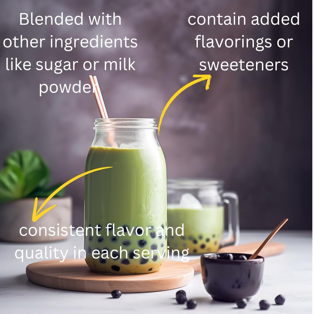 Herba Thea Premix Matcha Latte Powder 2 20LB 1kg Ready to Drink Made in Japan — view 5