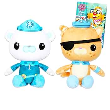 Amazon.co.jp: ディズニー オクトノーツ ぬいぐるみセット - 8