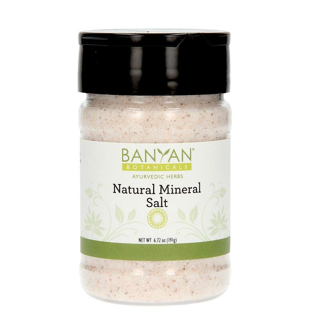 Banyan Botanicals Pink Mineral Salt – Fine Ground Pink Himalayan Salt – For Cooking, Baking, Beauty, and Bath – Spice Jar – Gluten Free, Vegan, Non-GMOUSDA Organic