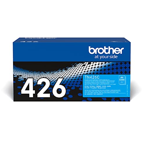Brother TN426C | Toner originale | Altissima capacitĂ | Colore Ciano | fino a 6500 pagine | per stampanti HLL8360CDW/MFCL8900CDW