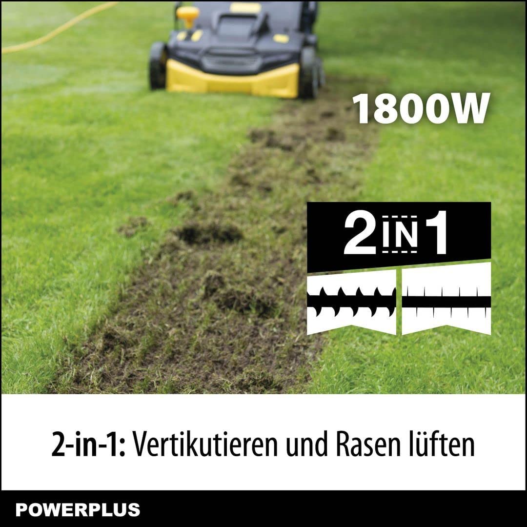POWERPLUS POWXG7516 - Escarificador 1800w con tracción.