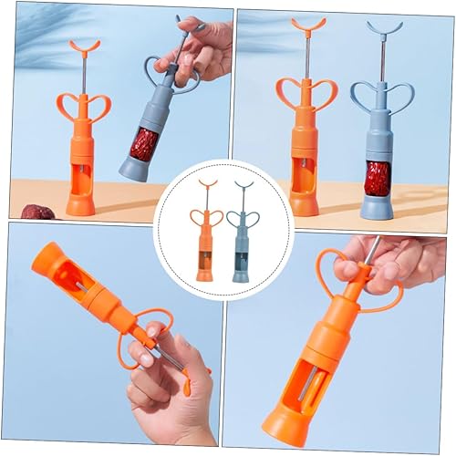 Miniatura 6 de 2 unids azufaifo Corer Fruit Core Herramientas de eliminación de frutas multifunción descorazonador de oliva extracción de fresas pelador de