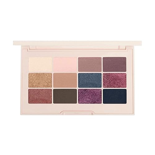 Jouer Spring Time in Paris Paleta de sombra de ojos hombres y mujeres 12 tonos mate metálicos y satinados fórmula resistente a arrugas probado