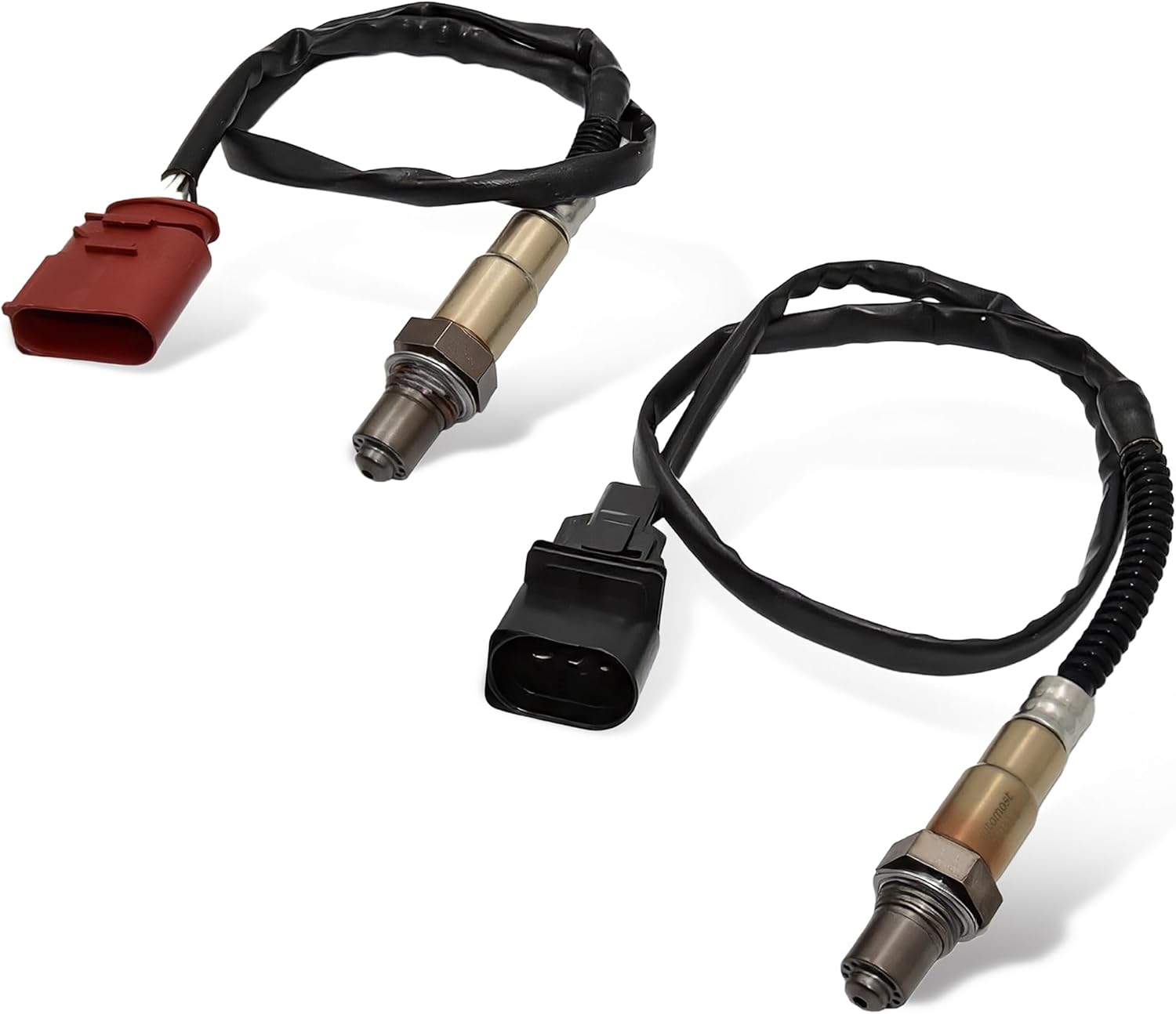 2Pcs Oxygen Sensor Upstream & Downstream 17014 SG1170 Compatible for Audi A4 TT A8 Volkswagen Golf Jetta Beetle Passat 1.8L Engine Only
