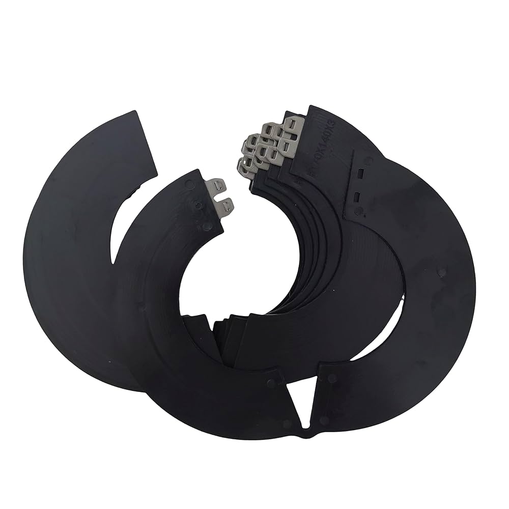 しぐ 8pc 70mm Bucket Pin Shim For Excavator loader (70 x 140 x
