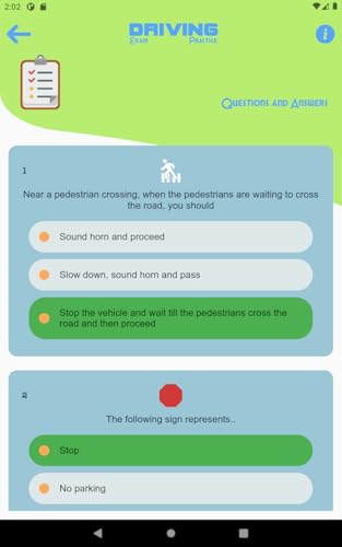 Driving Exam Practice
