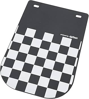 Amazon | キジマ(Kijima) バイクパーツ フェンダーフラップ チェッカー