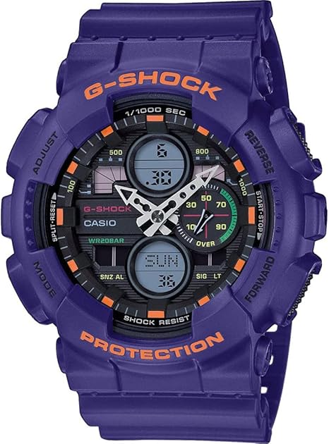 Casio GA-140-4AER Heren g-shock horloge : Amazon.com.be: Mode