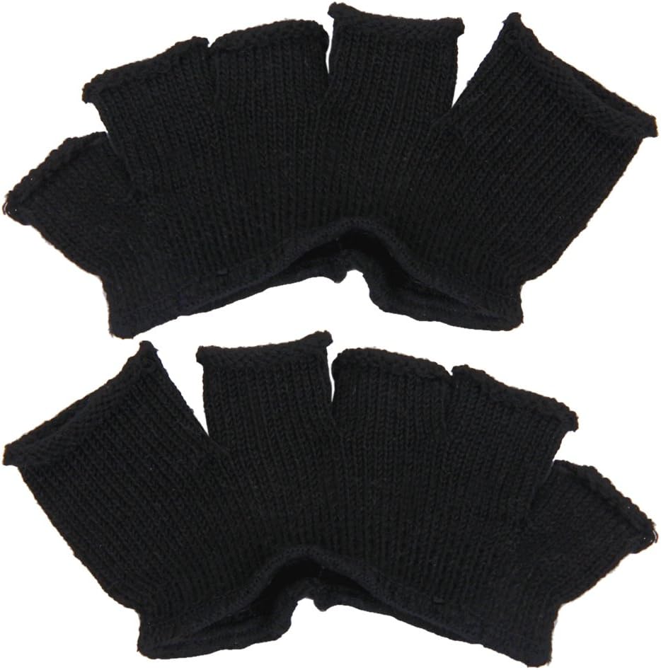 6 Pair Open Toe Half Toe Socks Grip Spa Dance Yoga Pilates Compression Sleeve for Arthritis Feet Care- Unisex Ball of Foot Pads Toe Separators, as described, zUVquiRn6pW5TvLJtl8MY