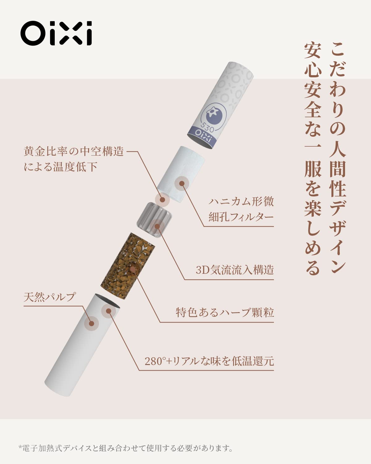 Amazon | タバコ カートン OiXi おいしい電子タバコ 紙タバコ 禁煙