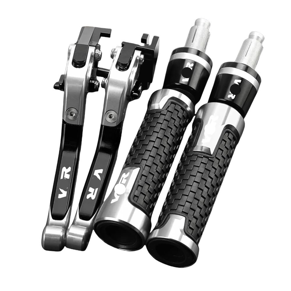PLIQVBN Clutch Brake shafts Motorcycle Brake Clutch Levers Handlebar Grips Ends for VFR800 VFR800F VFR 800 for VTEC 2002-2017 VFR750 F/R/FH/FV