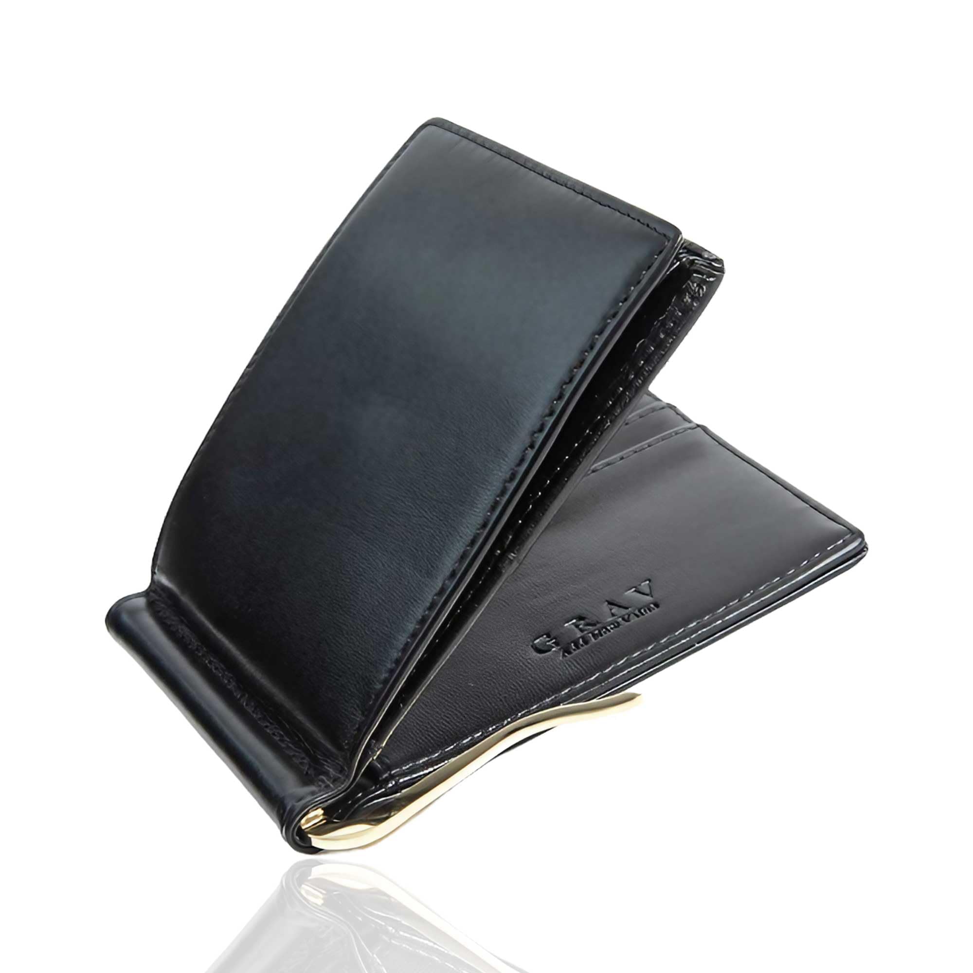 未使用級 PELLE MORBIDA マネークリップ 財布 二つ折り　黒　本革 PELLE MORBIDA 最大42% 9/12限定 ペッレモルビダ 財布 二つ折り