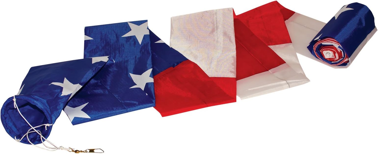 In the Breeze Patriotic Kite Tube Tail, 20' Long,3" W x 240" H x 3" D,3193