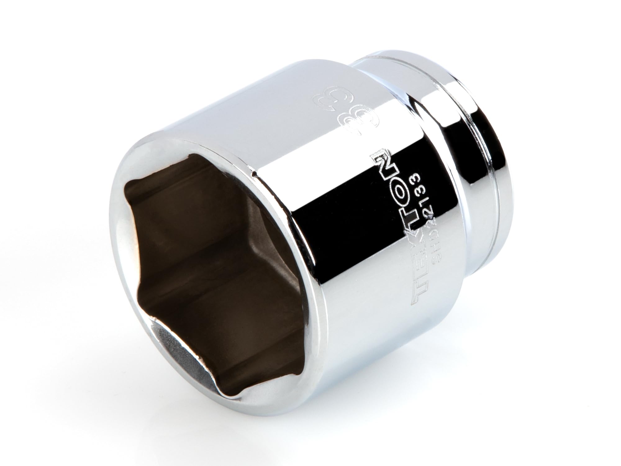 TEKTON 1/2 Inch Drive x 33 mm 6-Point Socket | SHD22133 | Shallow
