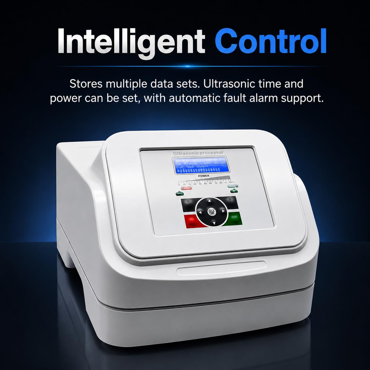 Sonicador ultrasónico homogeneizador de laboratorio de 800 W, emulsionante dispersor de 20 kHz con sonda de titanio de 6 mm para preparación de muestras