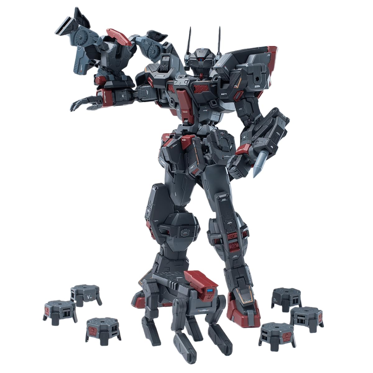 HiPlay Cold Steel Powered Third Knight Hunger versión 2.7 LG-02C Kit de construcción de modelo de plástico codificado por colores