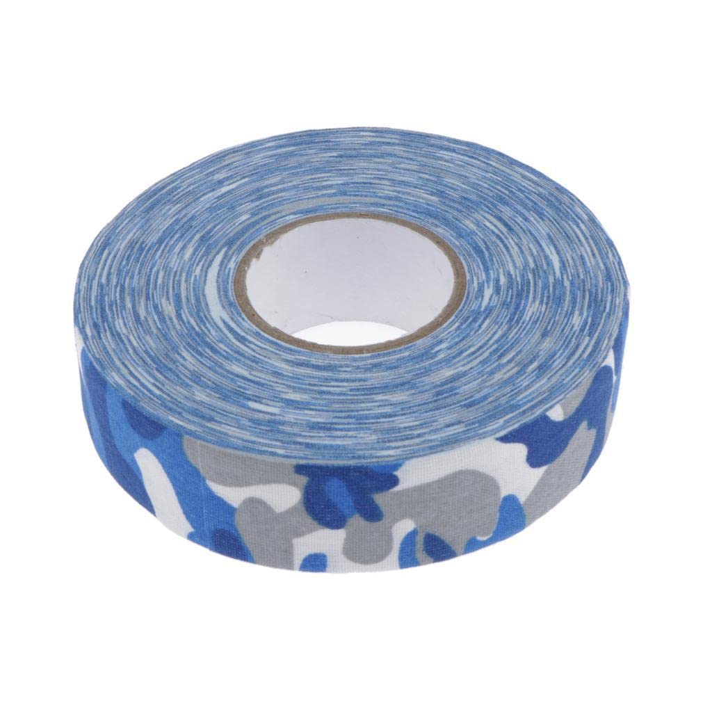 1 Roll Anti-Skid Wearproof Ice Roller Hockey Stick Grip Tape Blue Camo | Team Sports | Ice & Roller Hockey | Sticks & Accessories | Tape, Plugs & Grips