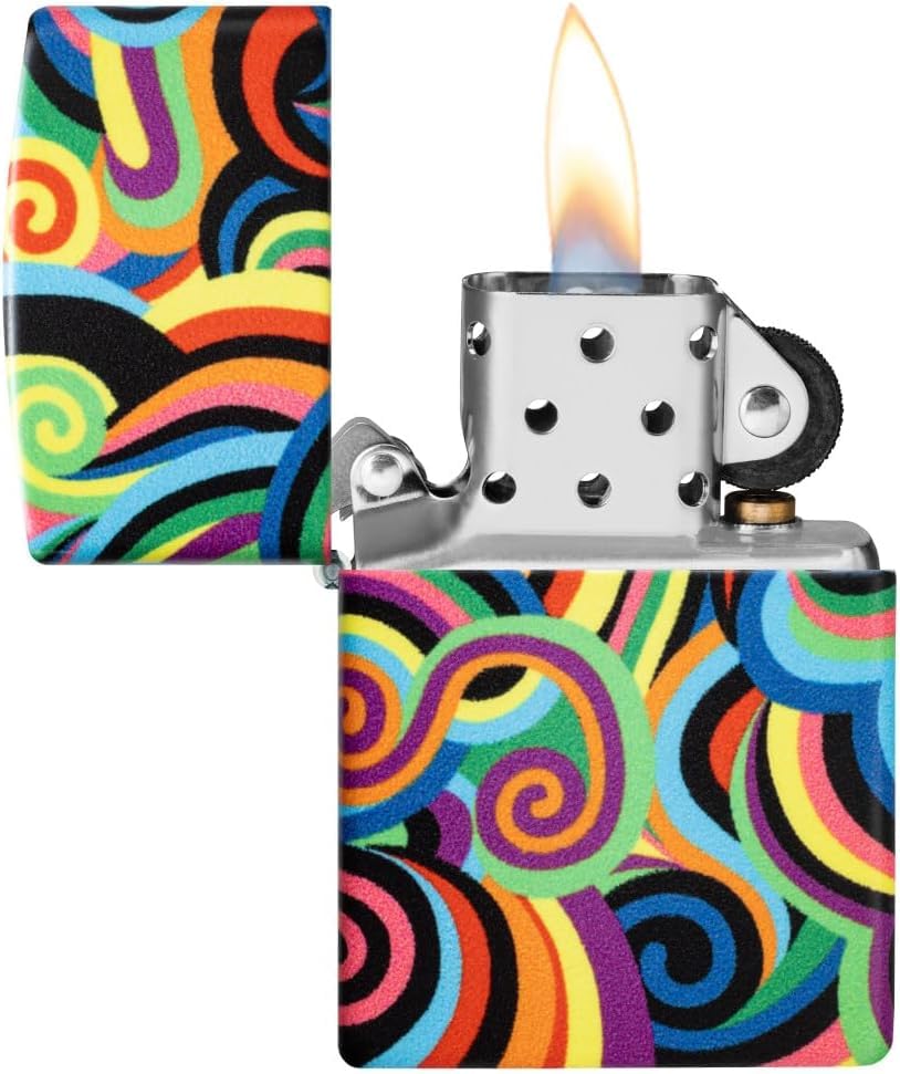 Encendedor Zippo personalizado con texto grabado miniatura 3
