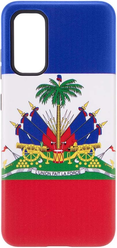 Kliah iPhone Haitian Flag Case - Haitian Cell Phone Case for iPhone - Shockproof Protected Customize Haitian Flag Case (iPhone 7/8)