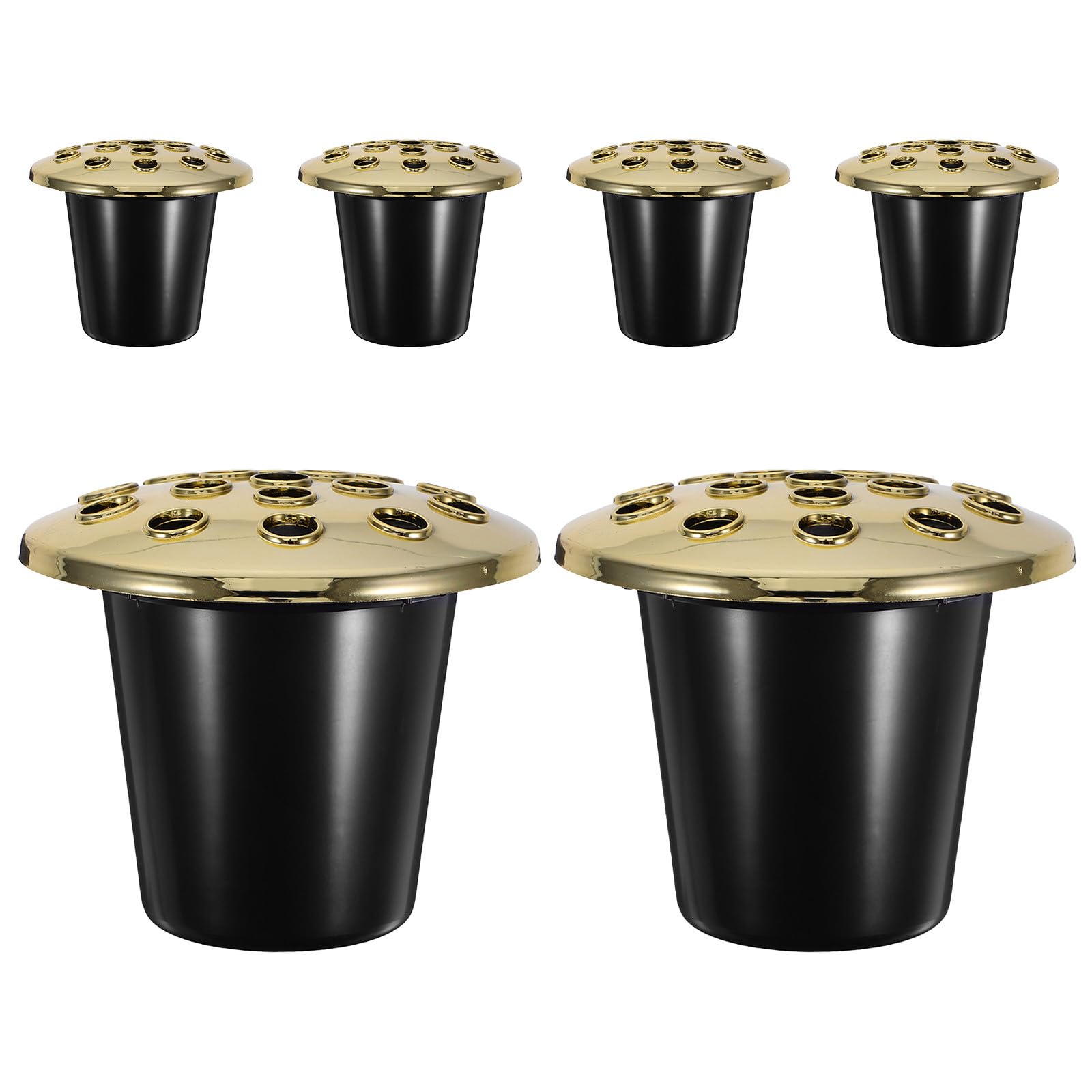Supports de fleurs réutilisables Toddmomy pour l'entretien des tombes familiales