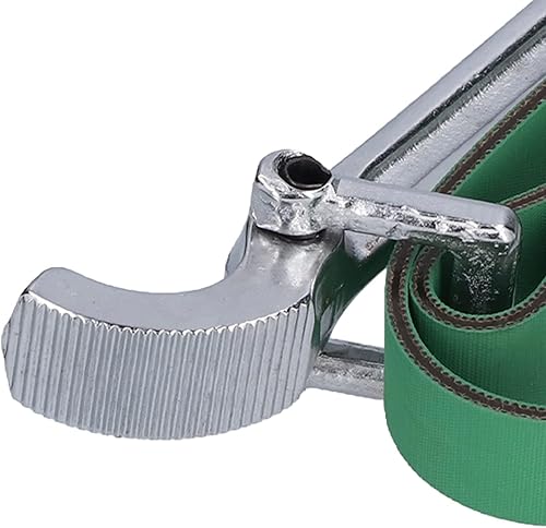 Miniatura 8 de Agatige Llave de cinturón, llave de correa de 11.2 pulgadas, llave de apertura de correa de filtro de aceite multiusos con correa ajustable de