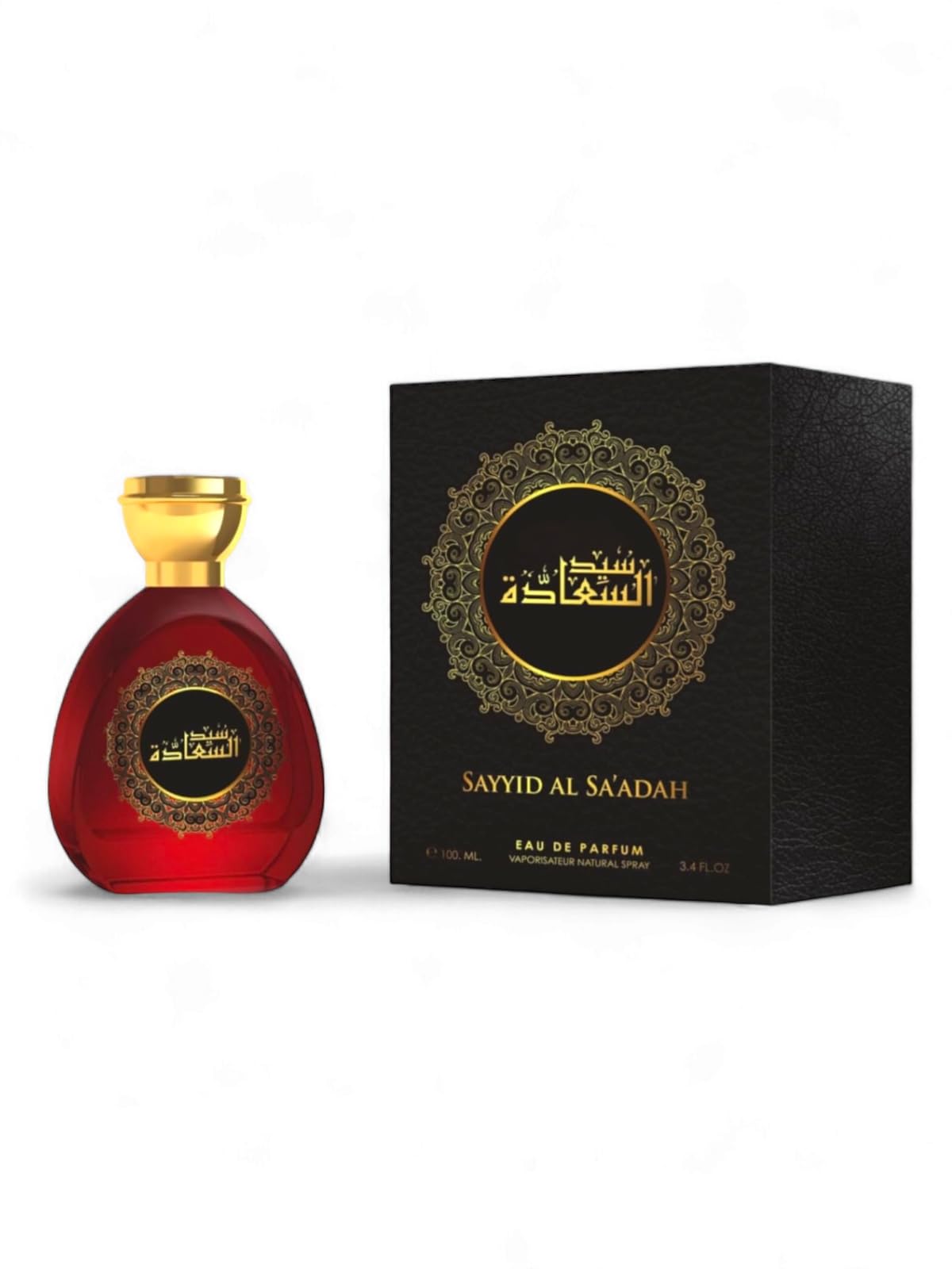 Sayyid al Saadah Eau de Parfum 100 ml - Perfume Árabe para Mujer de Larga Duración - Notas Frutales y Florales para una Sensualidad Intrigante y Atractiva