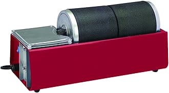 Chicago Pneumatic Dual Drum Rotary Rock Tumbler from TNM