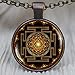 Produktbild Sri Yantra Anhänger, heilige geometrie Schmuck, Sri Yantra Schmuck, Schmuck für Herren, Halskette für Männer, Sri Yantra Halskette
