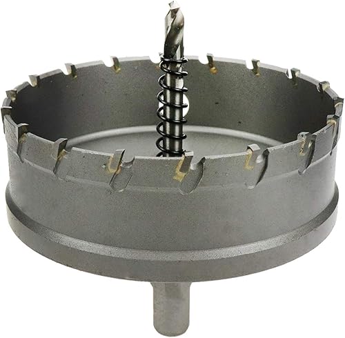 Miniatura 5 de Sierra de agujero Rannb de 4 pulgadas100mm de diámetro de corte con punta de carburo para lámina de acero inoxidable y metal