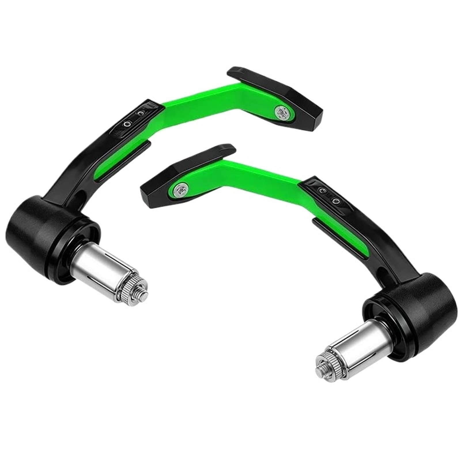 HJTEDHE Motorcycle Levers Guard Brake Clutch Handlebar Hand Guard Bar Motorcycle Handlebar Lever Guards(Green)