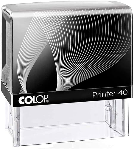 Sello de goma autoentintado personalizado para tu texto hasta 5 líneas, P40-1516" x 2-38"