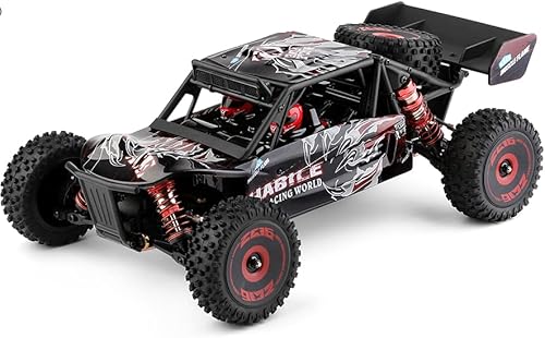 Miniatura 10 de WLtoys 124017 124019 V2 75KMH 2.4G RC Car Brushless 4WD Eléctrico de alta velocidad Off-Road Drift Control remoto Juguetes para niños 124017 2B
