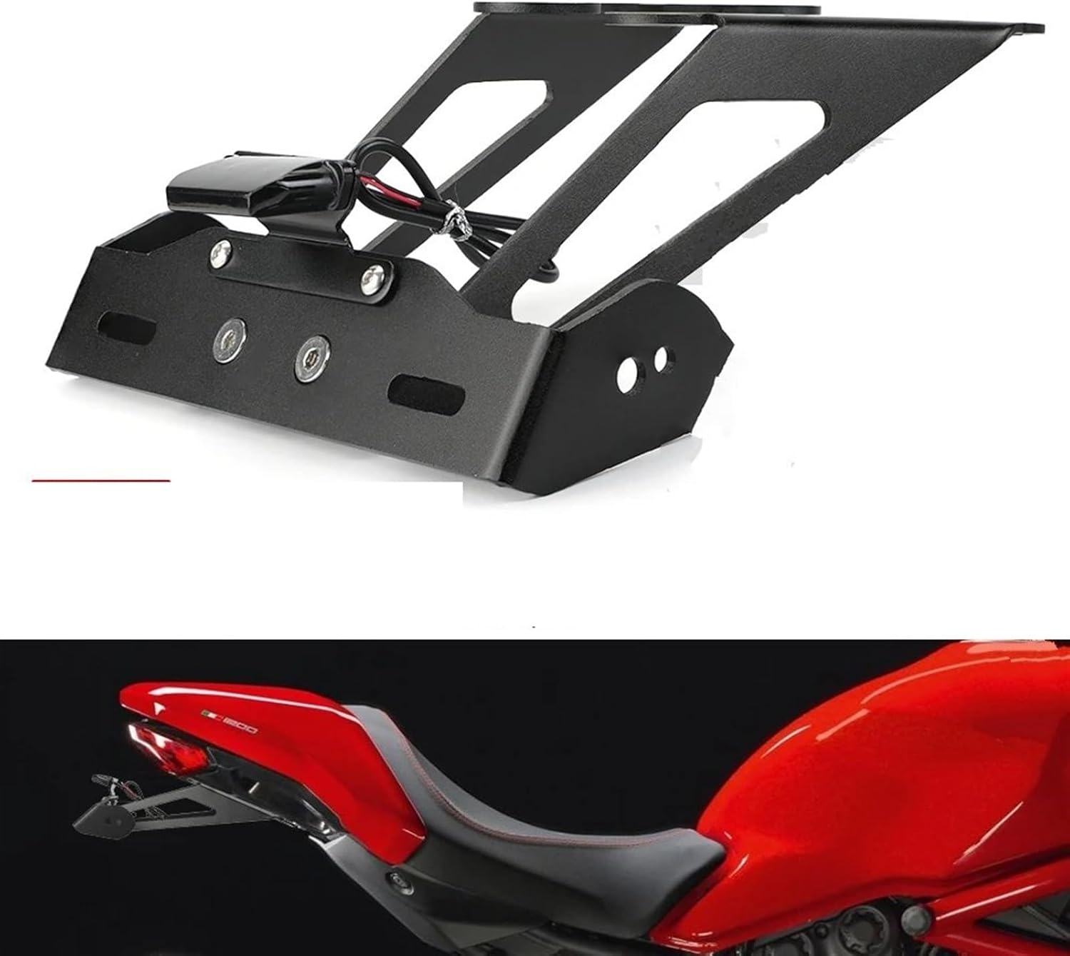 オートバイ ナンバープレート ブラケット 用 ドゥカティ 用 モンスター