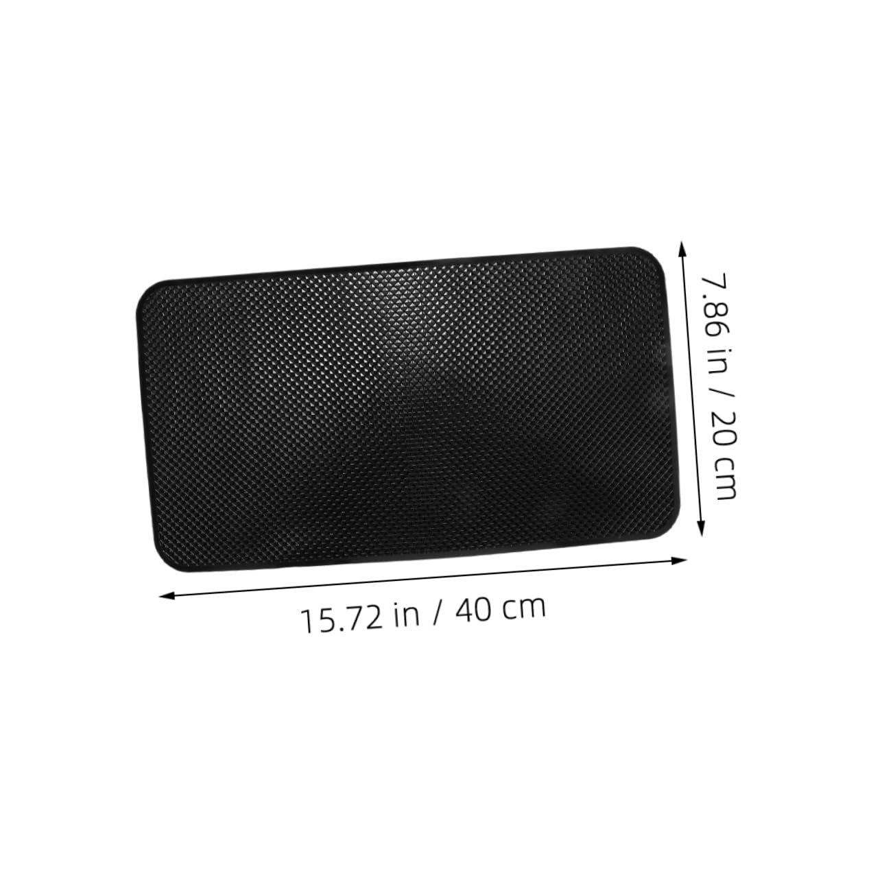 Mikinona Car Dashboard Slip Pad Soft Non Slip Mat for Sunglasses Keys Electronics Secure Fit for Central Control Dashboards Design