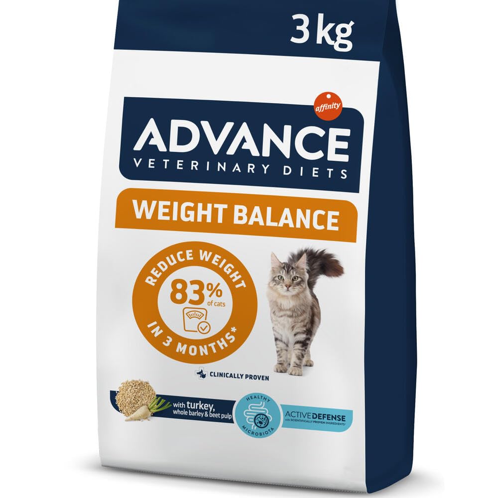 Advance Diets | Weight Balance Cat Food for Weight Management | 3kg