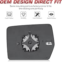 Vista 6 de Espejo calefactable para Ford F150 2011 2012 2013 2014, reemplazo 4L3Z-17K707-DA
