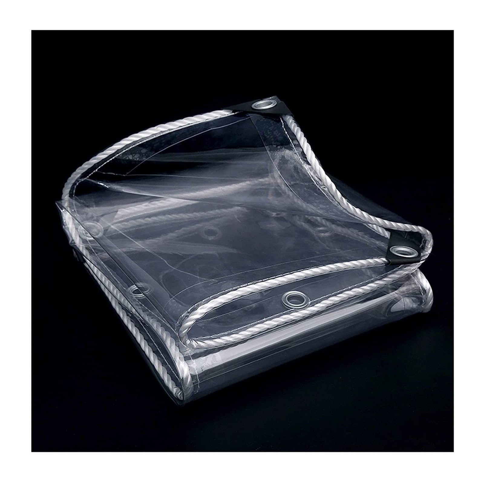Bâche transparente coupe-vent en PVC pour protéger vos plantes et abris