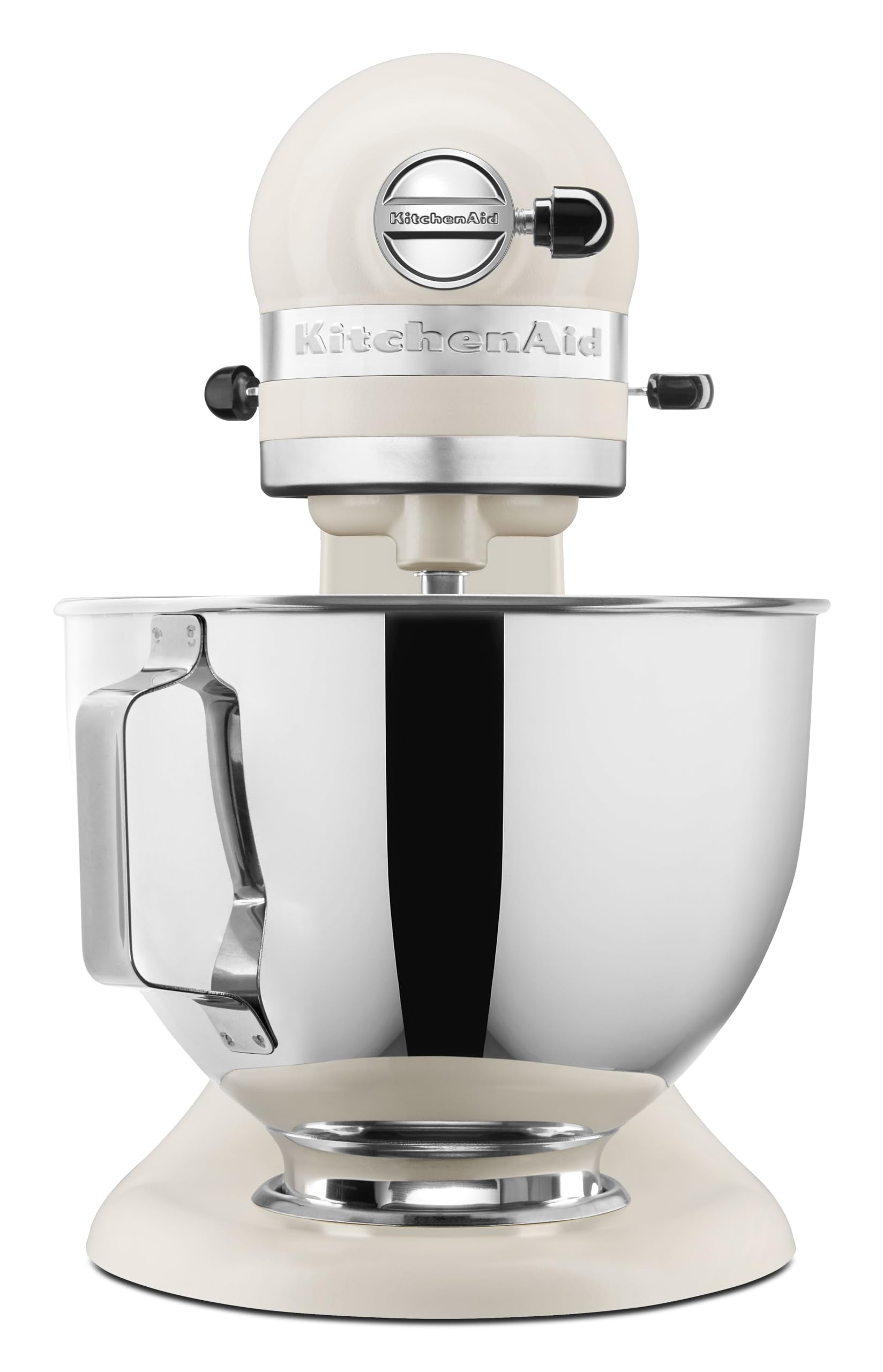KitchenAid Classic robot kuchenny 4,3 l z obrotową głowicą, 10 stopni z łagodnym rozruchem, mieszadło płaskie, hak do zagniatania i trzepaczka, mieszadło planetarne, 59 punktów styku miski, kolor