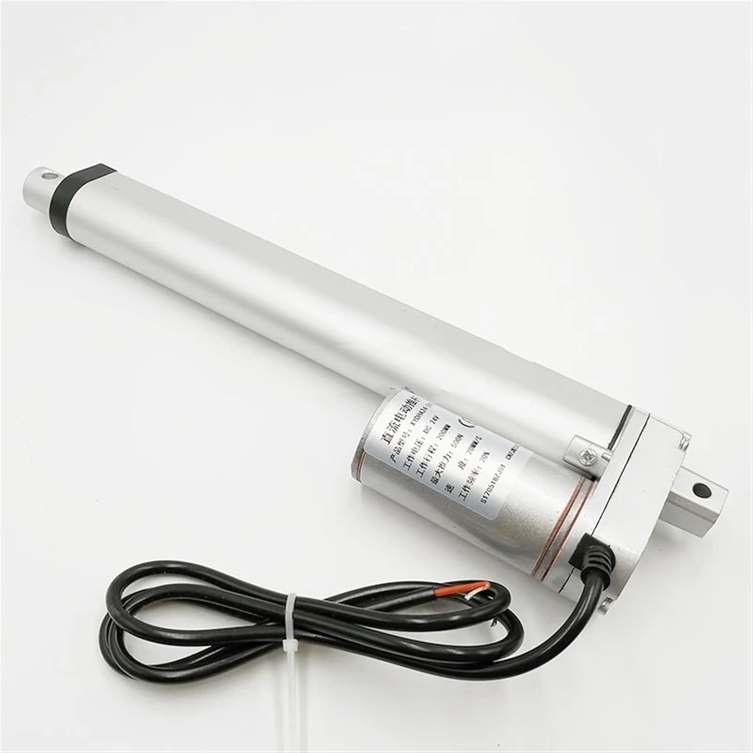 Electric Linear Actuator 12V/24V DC Motor 550mm Stroke Motion Controller 100/200/300/500/750/800/900/1100/1300/1500N(24V 500N 20mm s)