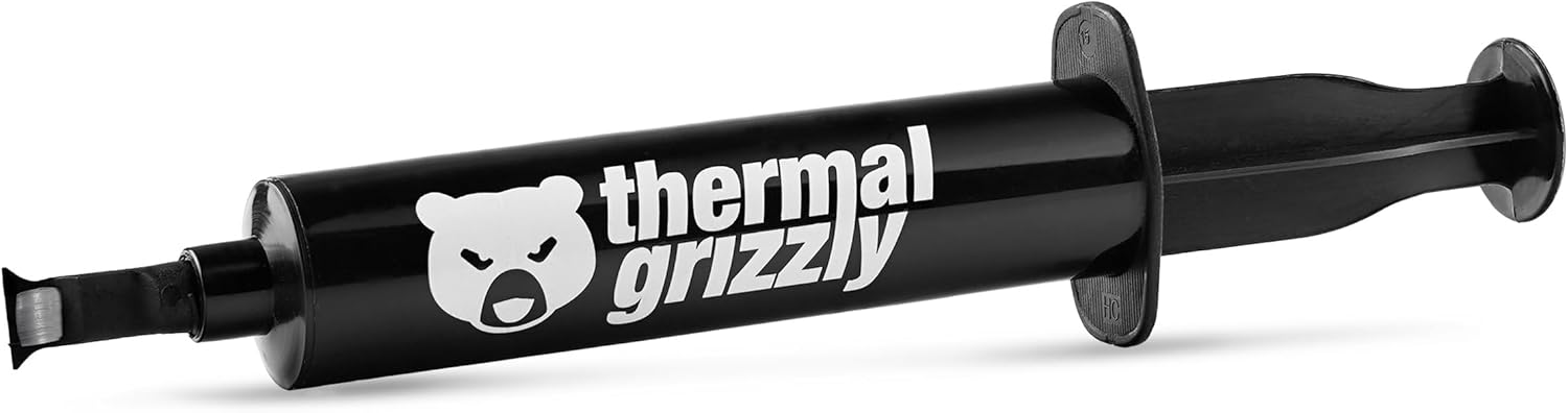 Thermal Grizzly Hydronaut - 26 Gram/10 ml - Conductive High Performance Thermal Paste - Ideal for Air and Water Cooling CPU/GPU/PS4/PS5/Xbox - for Large Cooling Surfaces