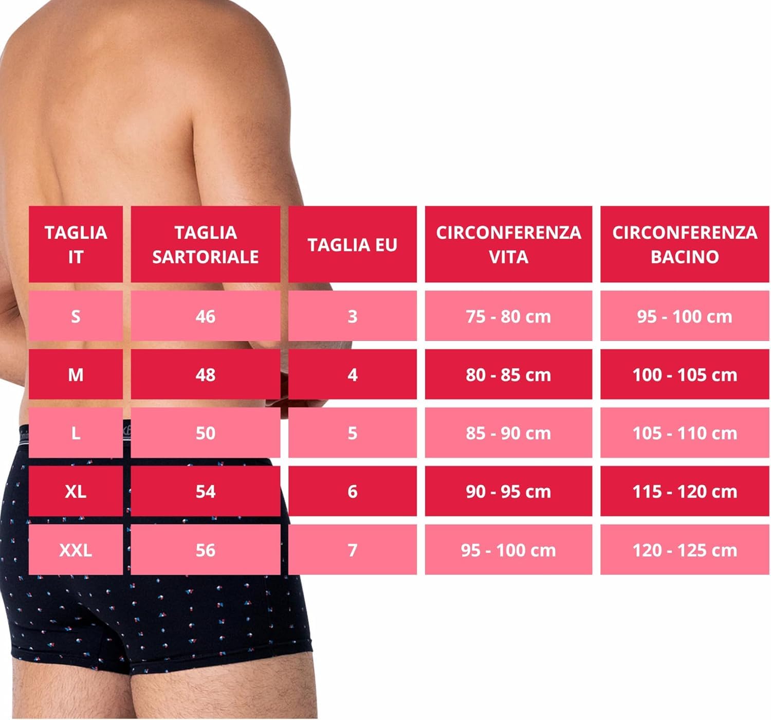 Boxer Sanitario Assorbente da Uomo, Cotone Elasticizzato, Dispositivo Medico, Anti Odore, Invisibile 4 Strati Piccole Perdite Urinarie, Incontinenza (Fantasia, XXL)