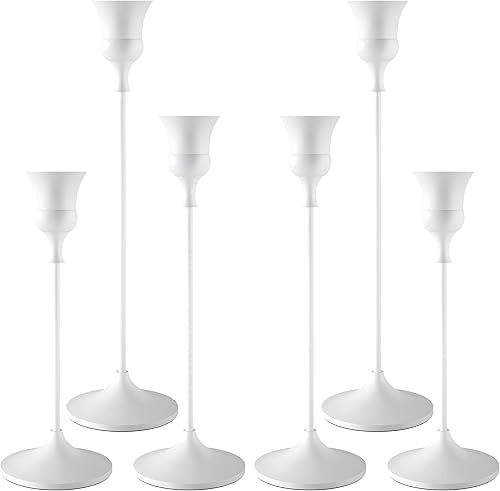 Miniatura 33 de Portavelas dorado, 3 paquetes de portavelas cónico para candelabros, decoración para decoración del hogar Titanio dorado