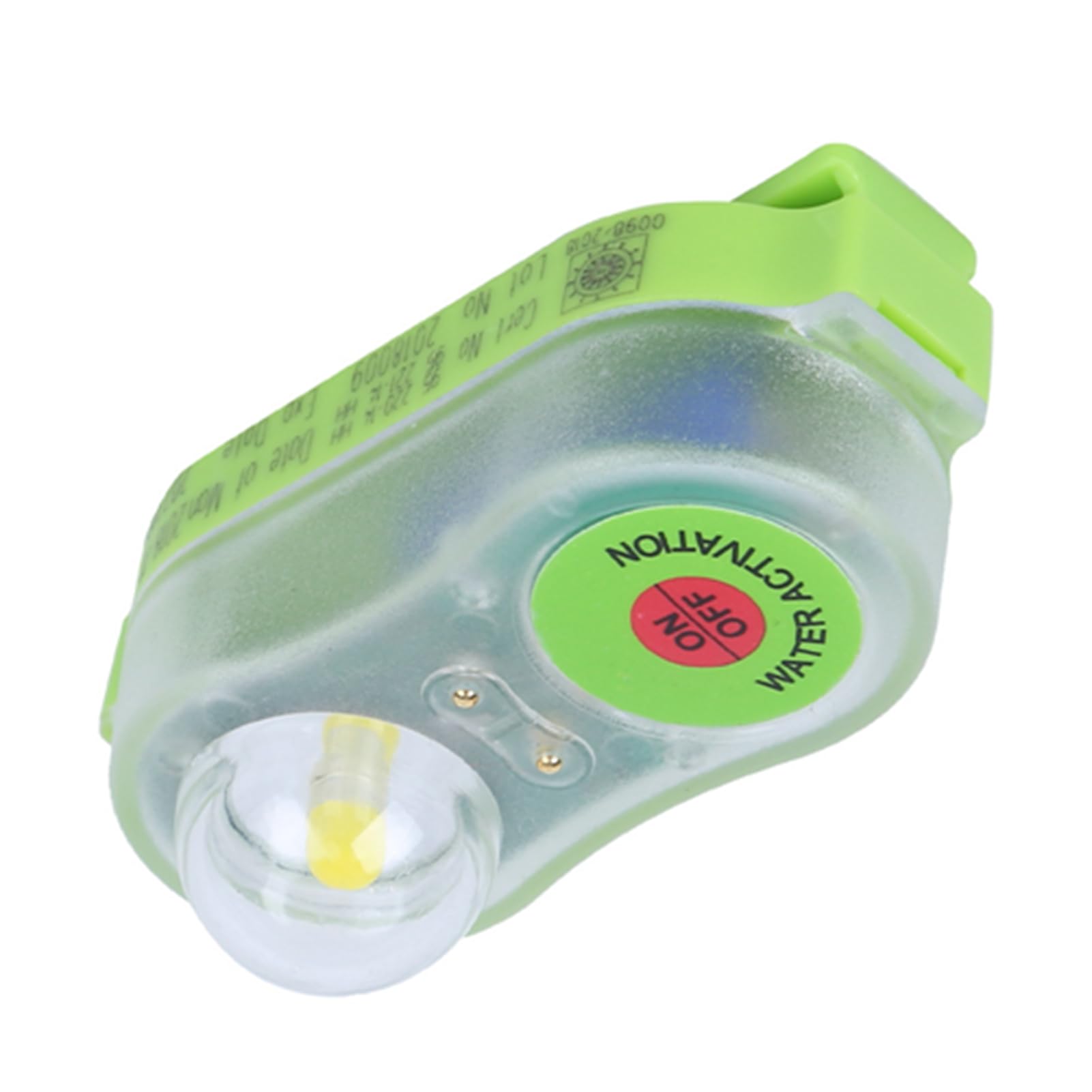 Luce Di Salvataggio Attivata Dall'Acqua - Stroboscopica, Per Giubbotto - Emergenza In Mare - Foto 3