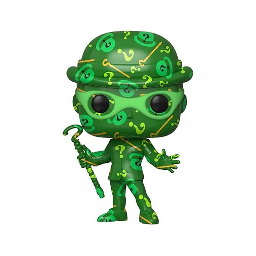Funko Pop! Dc'S Batman Forever The Riddler Art Series With Protector