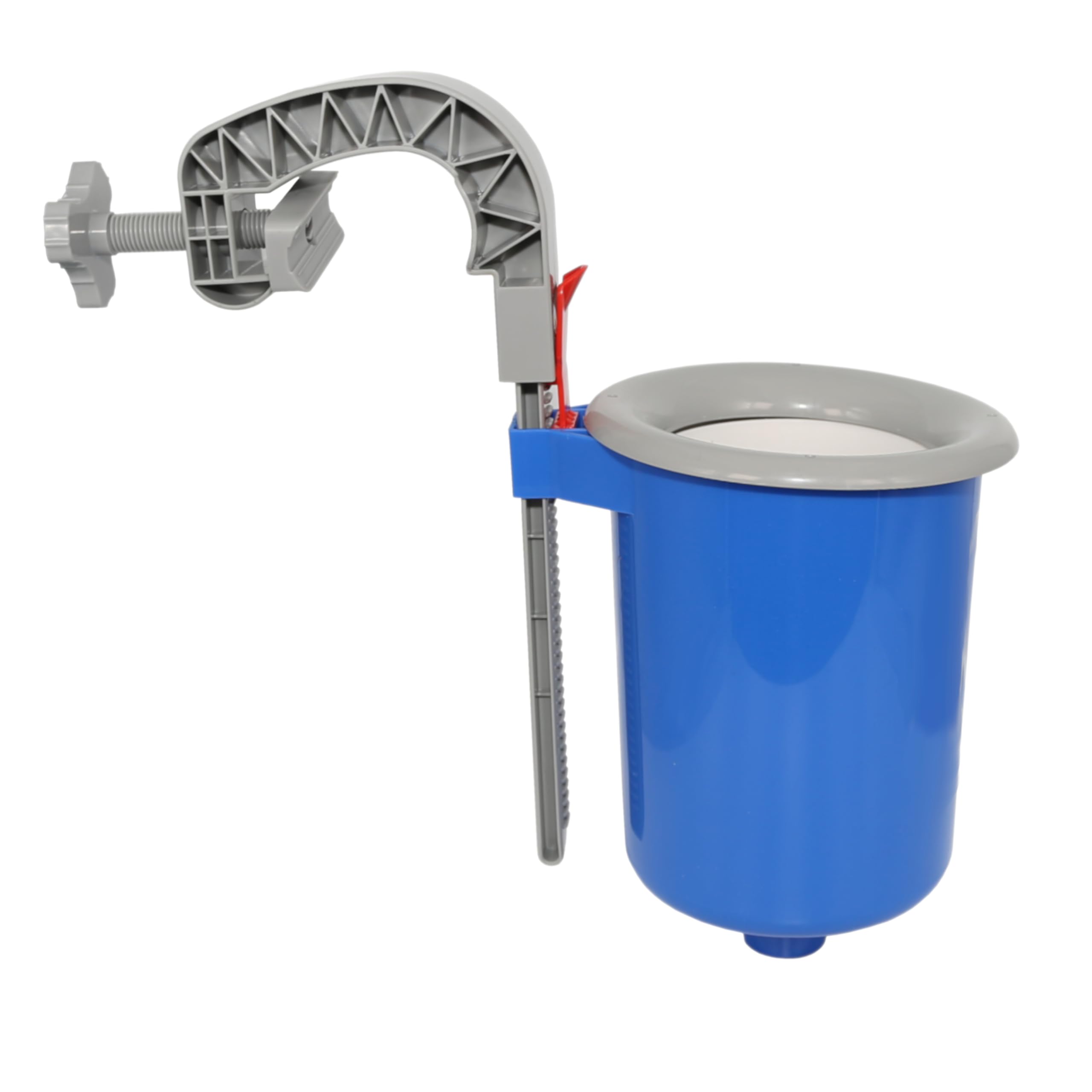 HAF Pool Einhängeskimmer Komplett Set | Oberflächenskimmer inkl. Anschlussschlauch, höhenverstellbarem Befestigungshaken & weiterem Zubehör | Hängeskimmer für Aufstellbecken | Skimmer zur Poolpflege