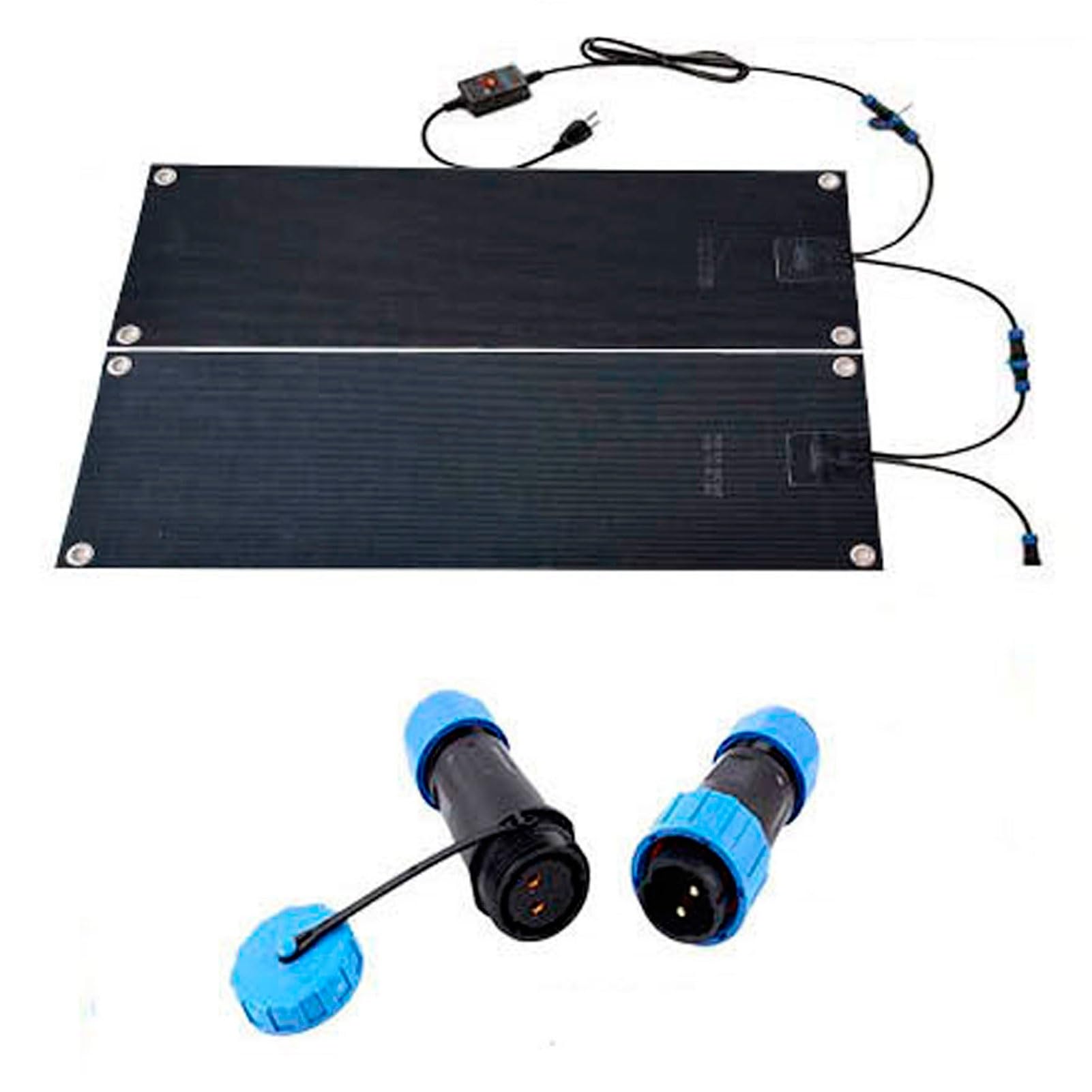 Tapis chauffant fonte de neige : solution anti verglas pour sécuriser marches et entrées 2pc