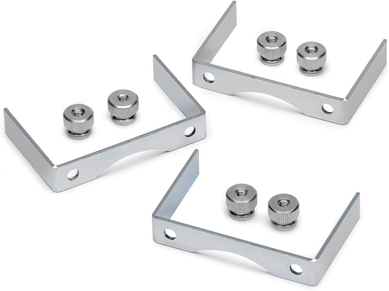 Suporte para manômetro AUTO METER 2226 em alumínio – Kit com 3 unidades