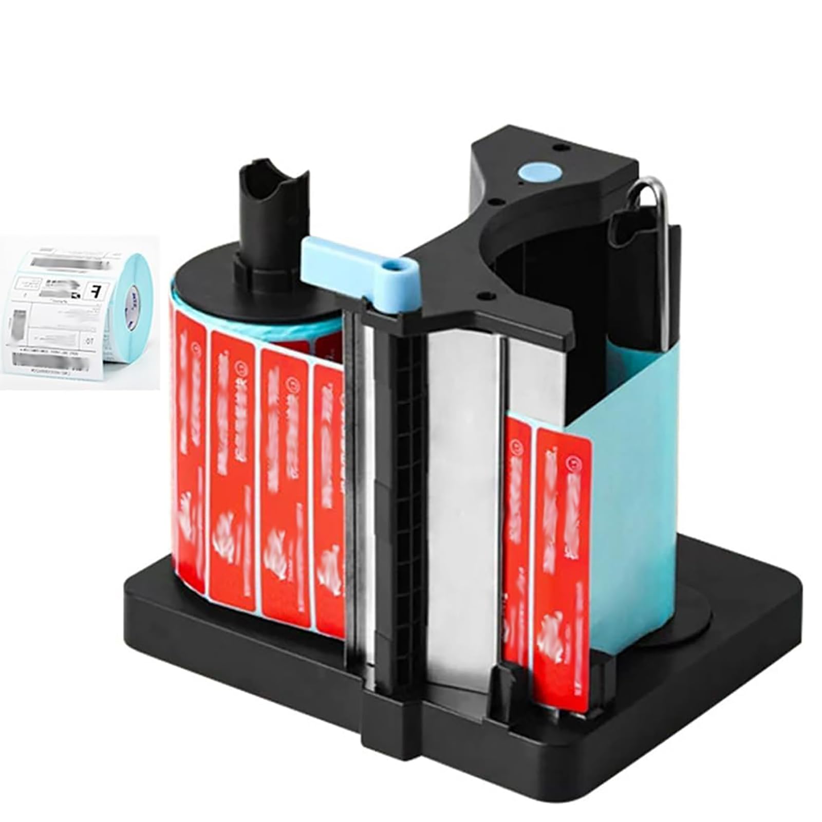 Distributore automatico di etichette, macchina spelafili elettrica per etichette da 20 mm-130 mm, velocità regolabile, perfetta per un'applicazione efficiente dell'etichetta