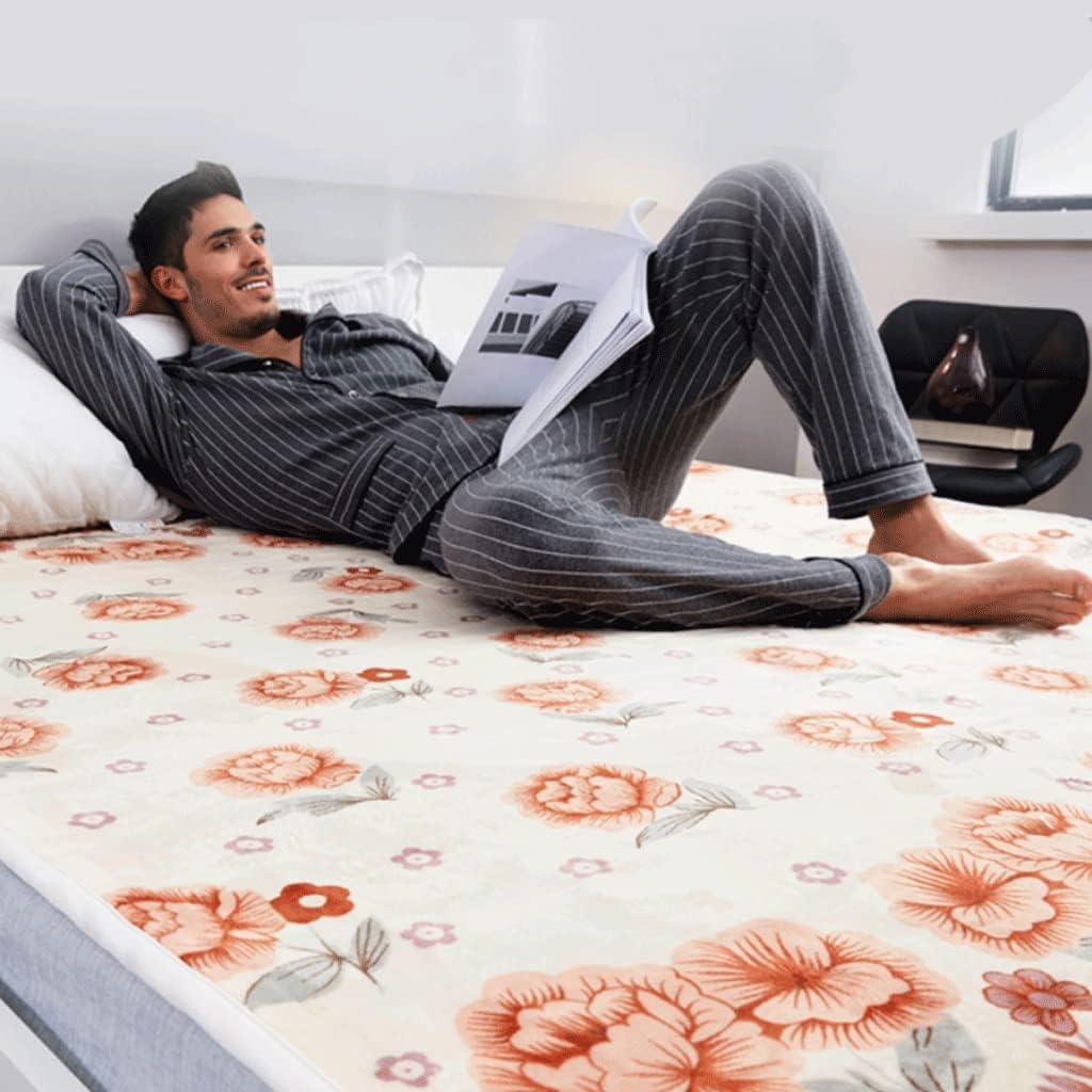 review DAPERCI Dual Control Electric Blanket Queen Size Heated Blanket 3 Heat Settings Auto Shut Off Fleece Full Size Electric Throw Blanket